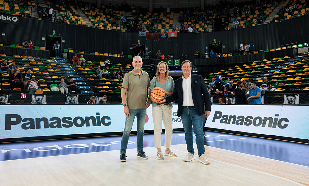 Panasonic se convierte en Partner Oficial del Surne Bilbao Basket para la temporada 2025/26
