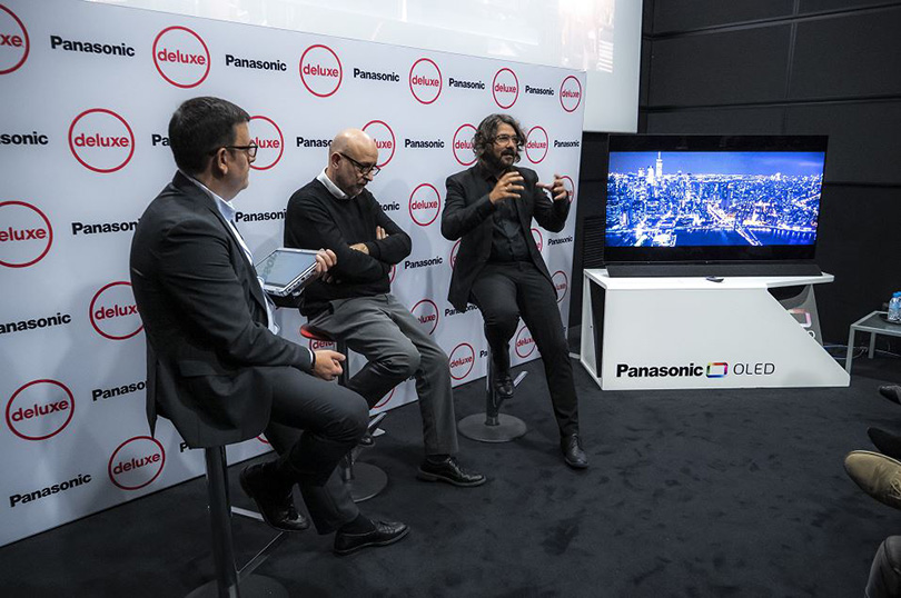 Panasonic y Deluxe Spain firman un acuerdo para utilizar los televisores OLED de Panasonic en la postproducción de las películas