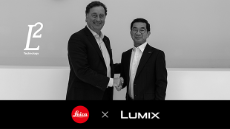 Leica et Panasonic renforcent leurs liens  et signent un accord de collaboration stratégique global et développent la " technologie L² ", symbole de cette collaboration.