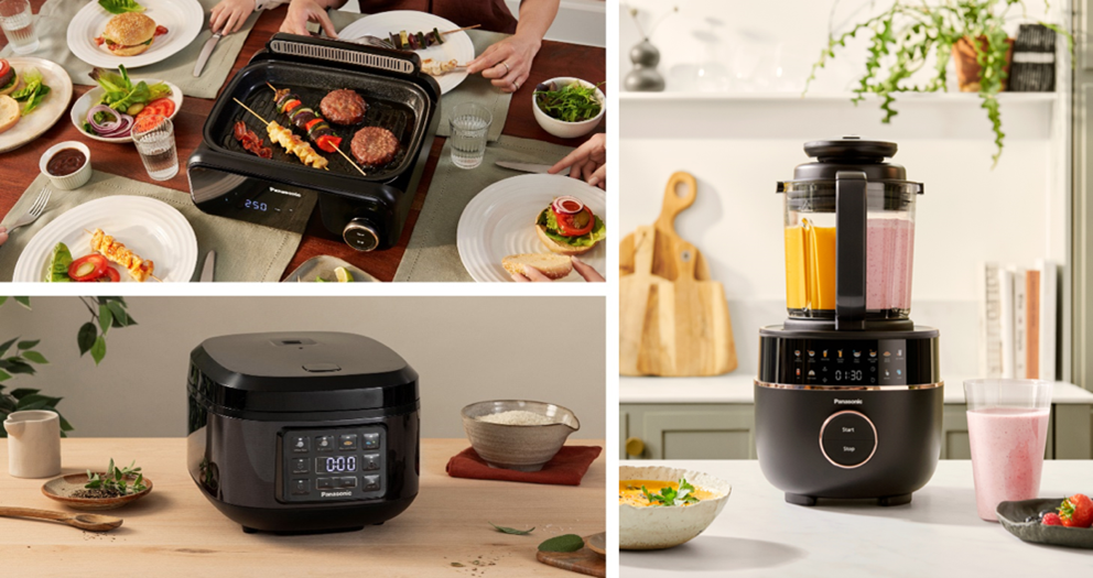 Panasonic dévoile de nouveaux appareils innovants conçus pour faciliter la cuisine au quotidien