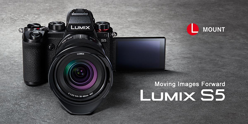 Η Panasonic LUMIX S5: μία νέα υβριδική φωτογραφική μηχανή mirrorless πλήρους καρέ που προσφέρει απίστευτη ποιότητα εικόνας και εξαιρετική απόδοση στην εγγραφή video.