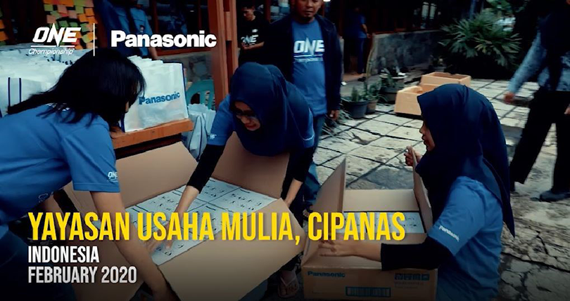 Kolaborasi Panasonic dan One Championship  untuk Anak-Anak Indonesia dalam Light My Path