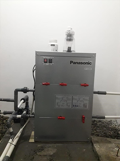 Panasonic Donasikan Water Purification dan Pompa Air Ke Universitas Gorontalo