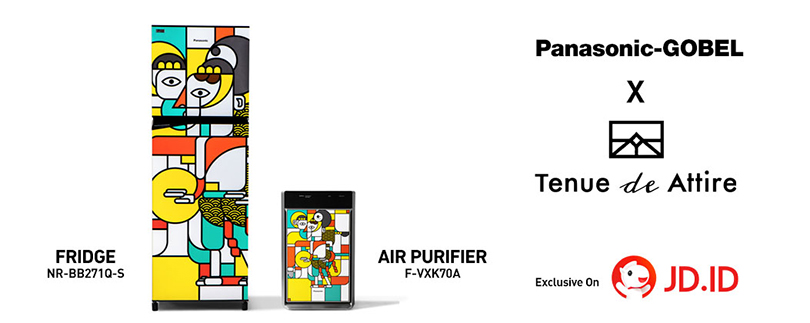 Panasonic Gandeng Kreator Lokal untuk Kulkas dan Air Purifier Special Edition