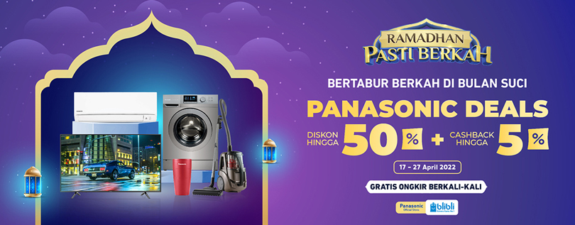 Ramadhan Pasti Berkah Di Panasonic Official Store Blibli