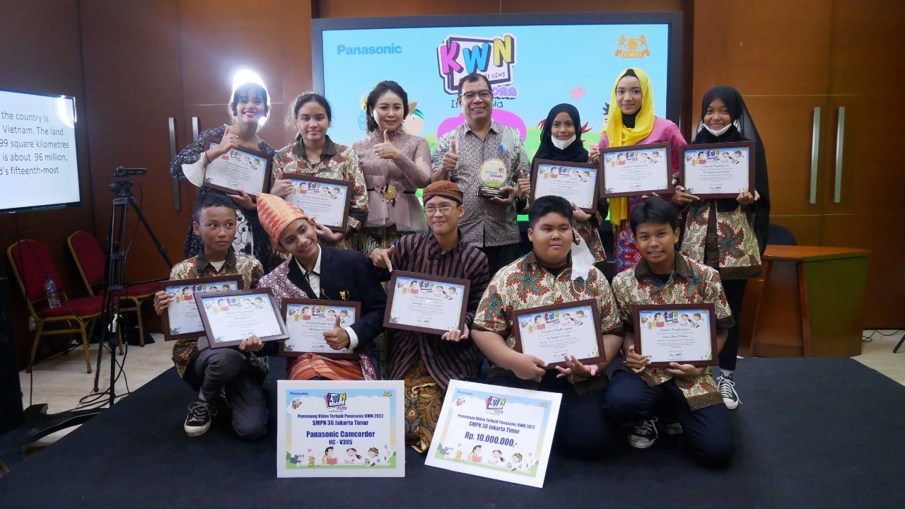 Inilah Sineas Cilik Pemenang “Kid Witness News 2022” dari Panasonic Gobel Indonesia yang akan Mewakili ke tingkat Global