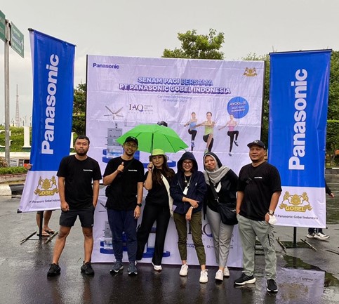 Panasonic Mengajak Masyarakat di Kota Semarang untuk  Senam Pagi Bersama Demi Mewujudkan Hidup Sehat 
