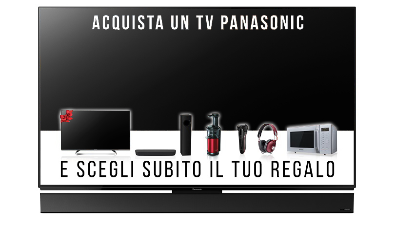 “Fai un salto di qualità” con i TV 4K Panasonic!