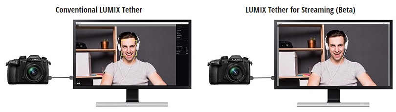 Panasonic annuncia “LUMIX Tether for Streaming (Beta)”