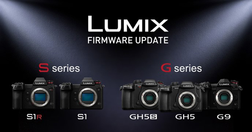 LUMIX Firmware updates voor LUMIX S & LUMIX G vanaf 19 november 2019