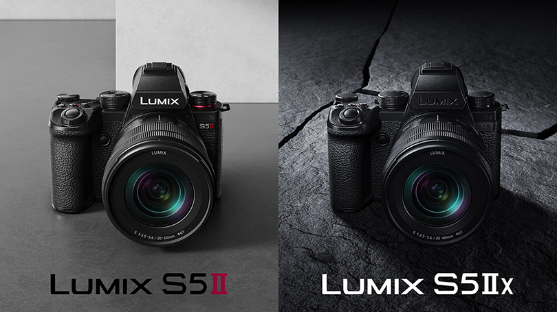 De nieuwe LUMIX S5IIX en LUMIX S5II: Twee full-frame systeemcamera's met Hybrid Phase Detection AF, verbeterde Active I.S. en een nieuwe 24-megapixel full-frame CMOS-sensor