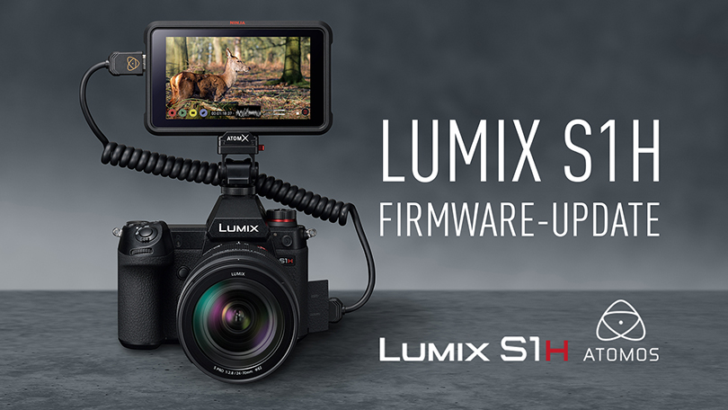 Panasonic introduceert firmware-update voor LUMIX S1H  voor de uitvoer van RAW-videobestanden via HDMI 