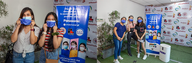 Panasonic nanoe™ X Technology Helps Parents and Their Children Feel More Protected in Taguig City’s Main Vaccination Site