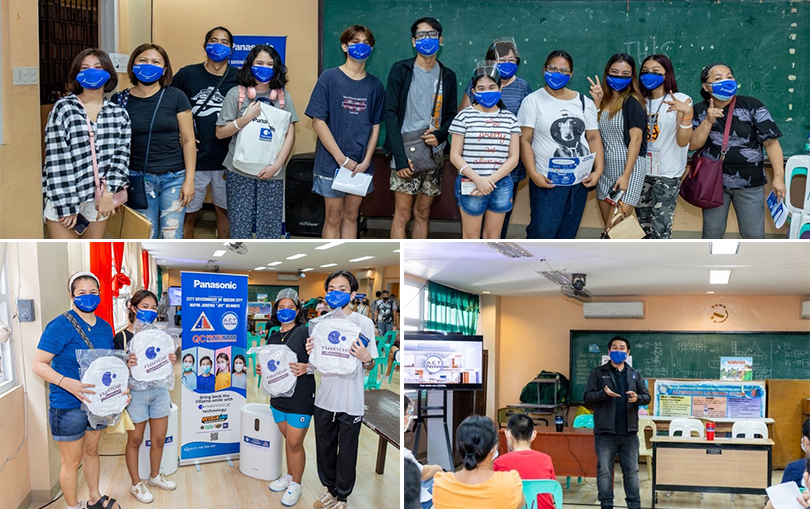 Sea of Smiles as Panasonic Provides nanoe™ X Protection to Help Strengthen Vaccination Efforts for Children in Quezon City