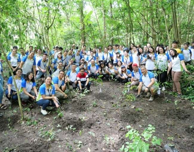 PMPC’s COMMITMENT TO SUSTAINABILITY: TREE PLANTING ACTIVITY AT LA MESA WATERSHED. 