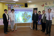 新北市「英速魔法學院」五校獲贈 Panasonic互動式電子白板