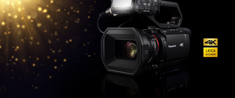 Panasonic Announces Three of the Industry's Smallest and Lightest 4K 60p Professional Camcorders with Wide-Angle 25mm Lens and 24x Optical Zoom