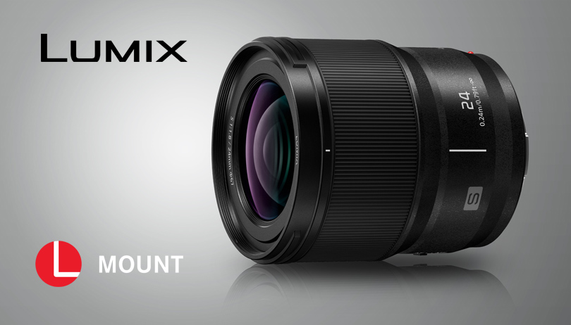 Panasonic Introduces New Lightweight LUMIX S 24mm F1.8 Lens (S-S24)