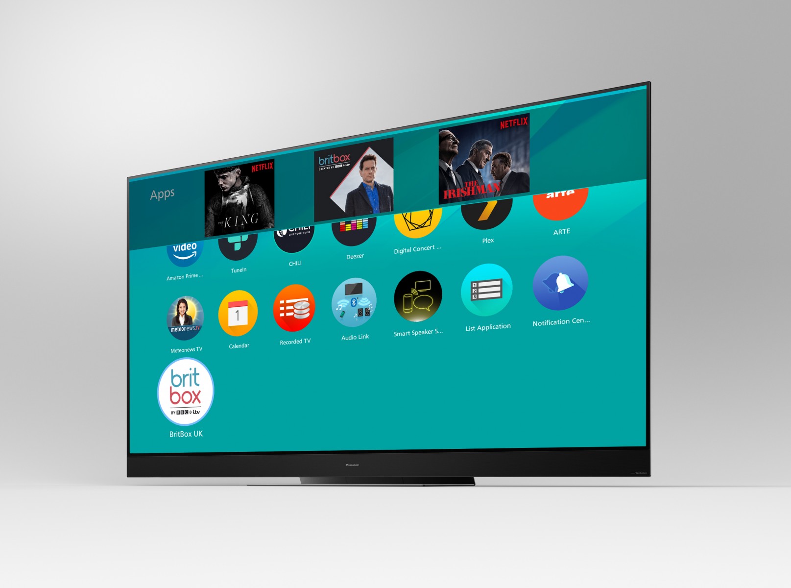 Panasonic’s premium range of televisions will feature the BritBox app