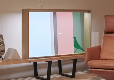Panasonic unveils transparent OLED concept at Salone Del Mobile