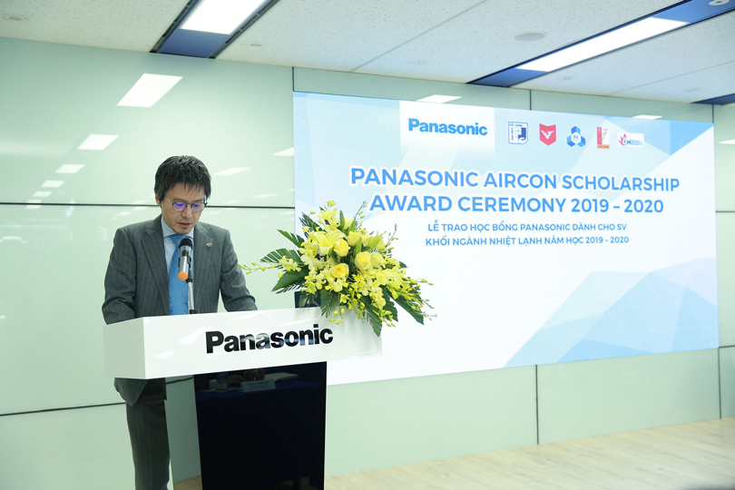Panasonic presenting a new scholarship program  for students majoring in Heat and Refrigeration 