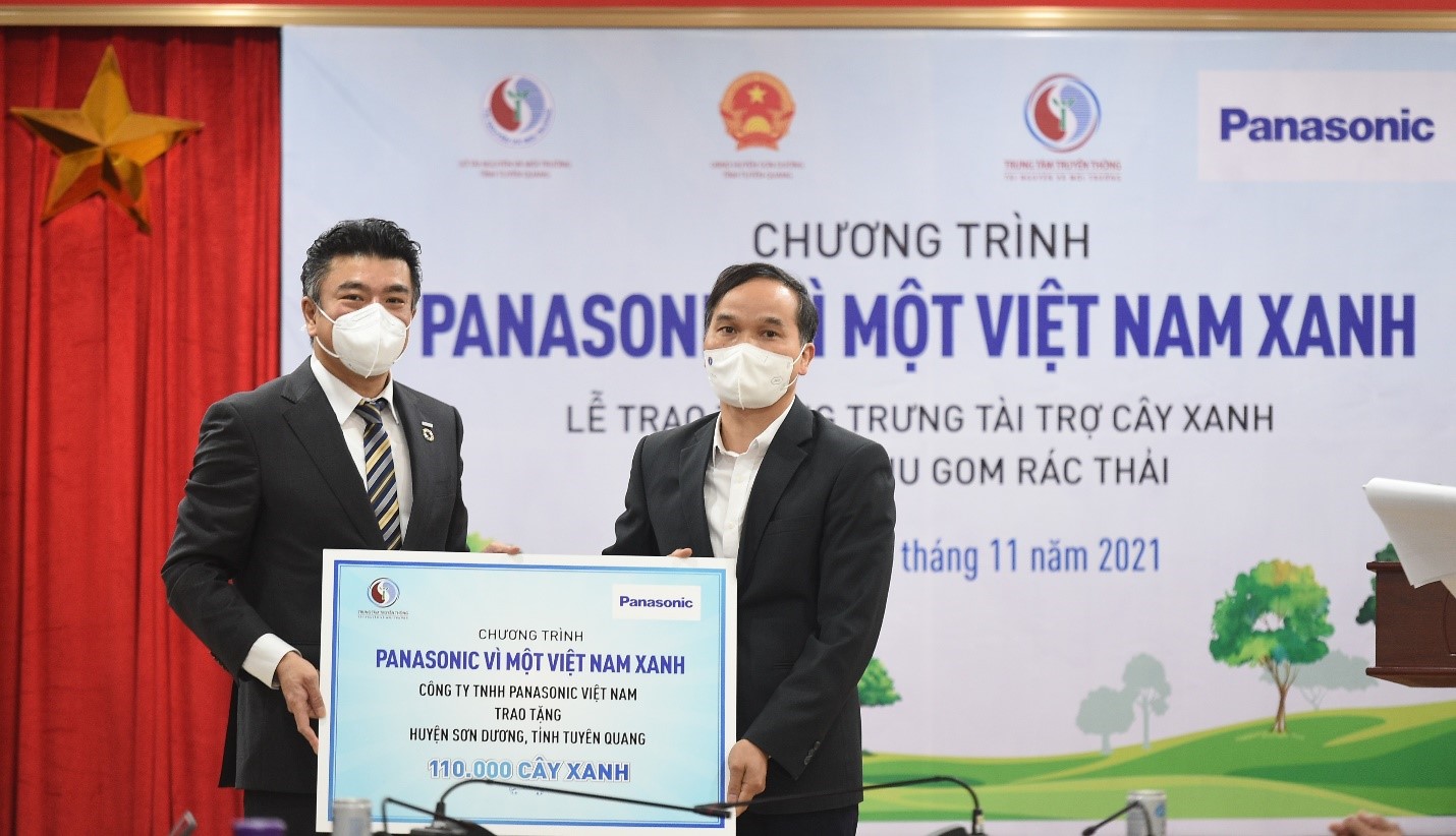 Panasonic continues the journey for a green Vietnam despite Covid-19