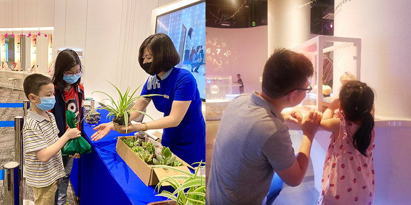 Students and parents enjoyed different activities at Panasonic Risupia Vietnam