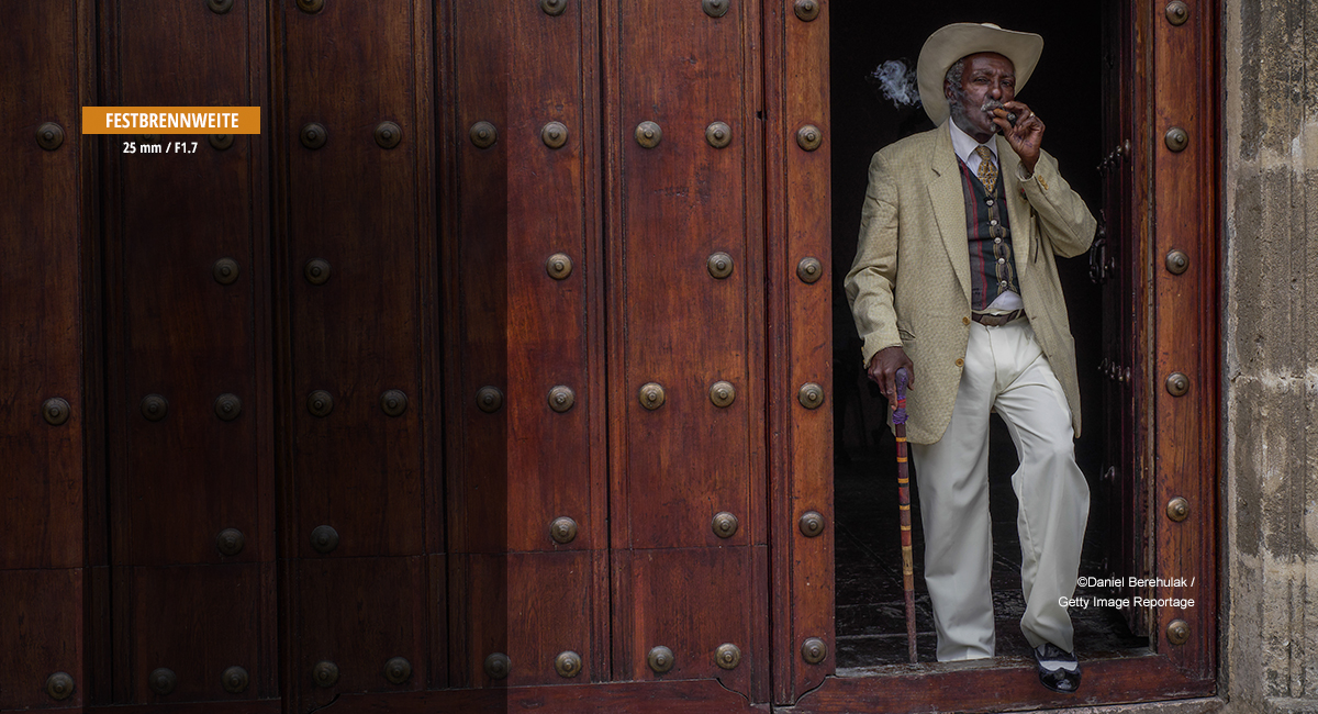 Lichtstarke Standardbrennweite