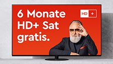 HD+ SAT 6 Monate gratis