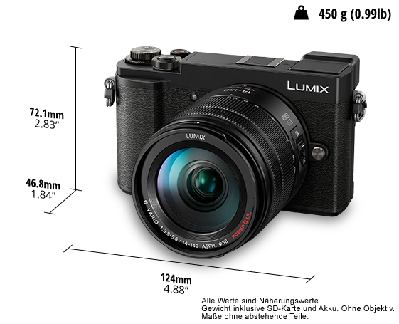 DC-GX9H LUMIX G DSLM Wechselobjektivkamera
