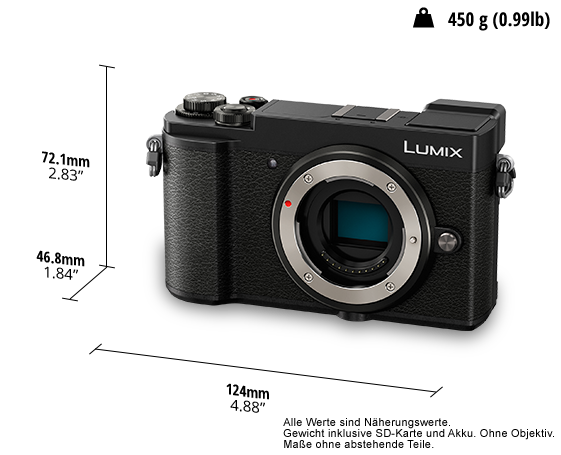 DC-GX9 LUMIX G DSLM Wechselobjektivkamera