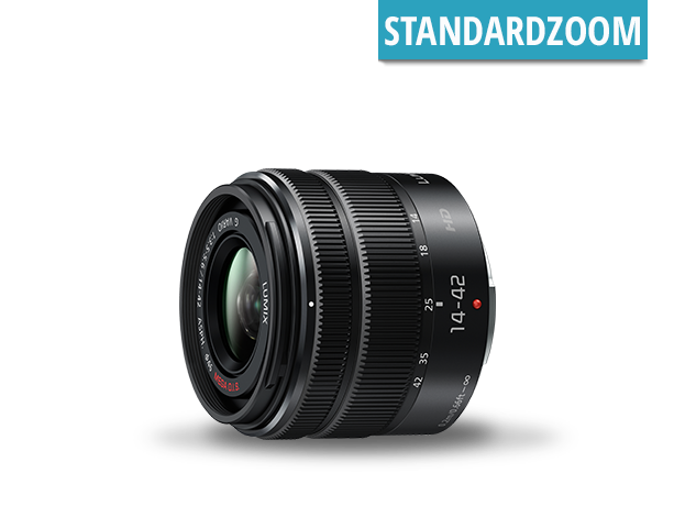 Produktabbildung H-FS1442A LUMIX G VARIO 14-42 mm / F3.5-5.6 II ASPH. / MEGA O.I.S.