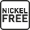 Nickelfrei (hypoallergener Stahl)