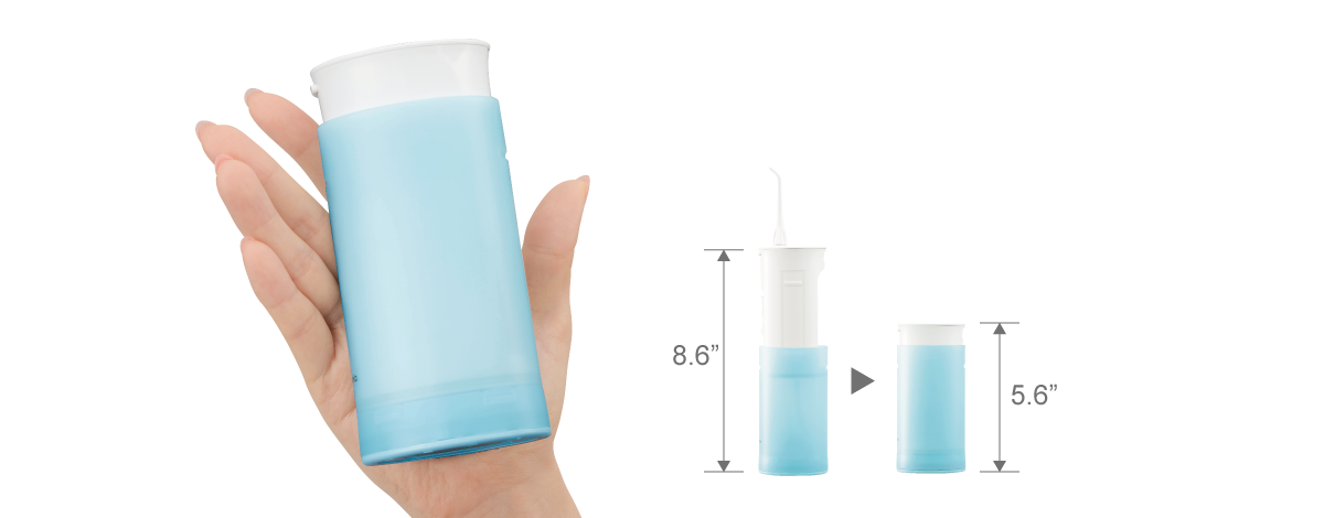 Compacto y portátil
