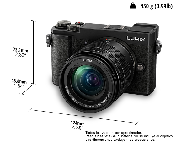 Cámara digital de objetivo individual sin espejo LUMIX DC-GX9M