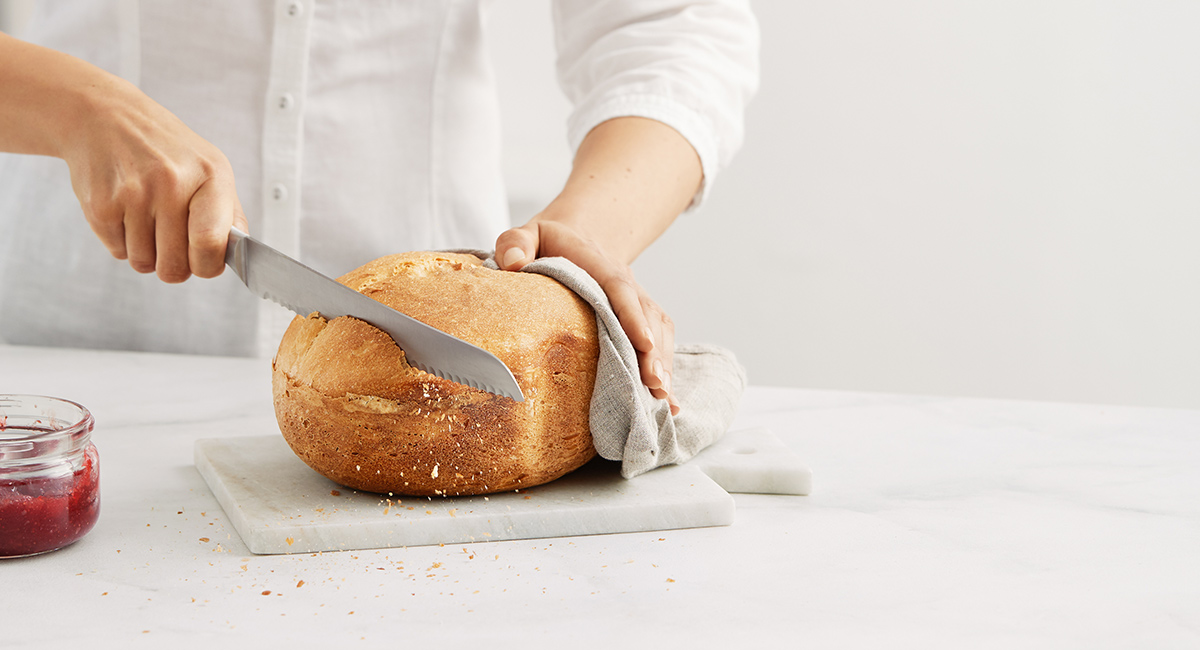 Forradalmian ropogós héjú házi kenyér