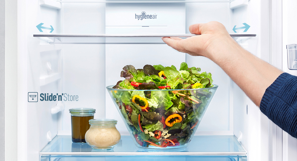 Des rangements ajustables selon vos besoins