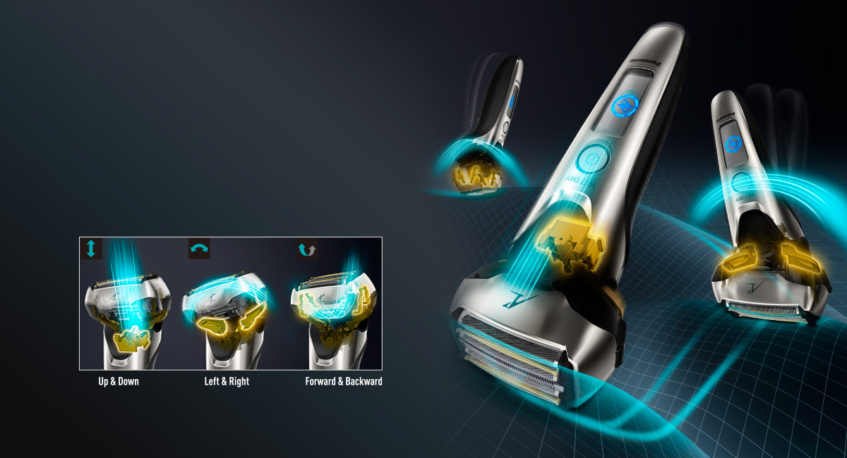 Rakhuvud med Multi-Flex 3D-teknik