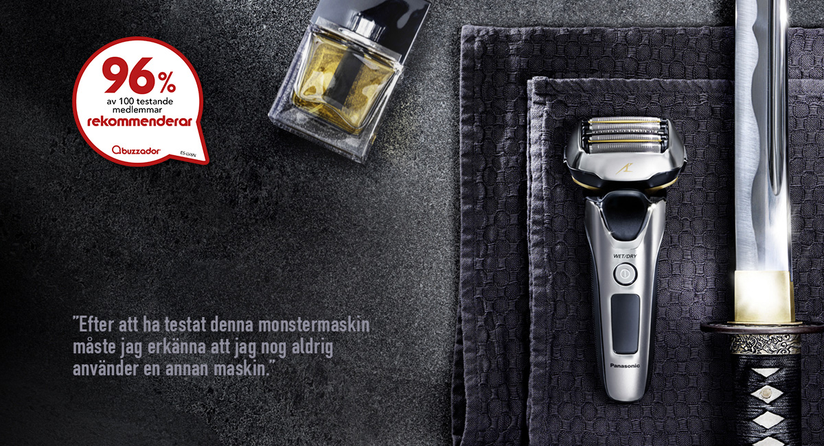 Toppbetyg i test för Panasonic Shaver ES-LV6N