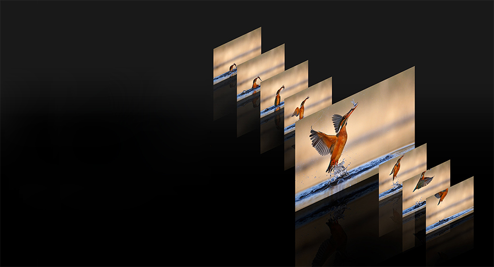 Non perdere uno solo scatto con 6K/4K Burst