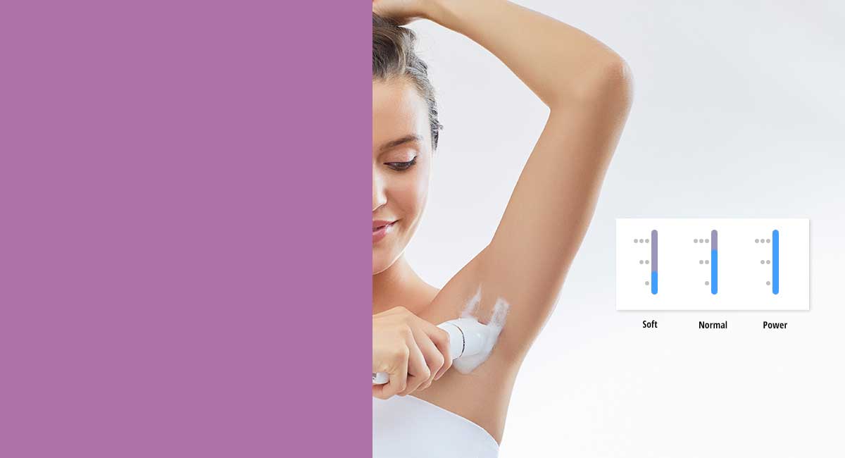 Die Geschwindigkeit einstellen