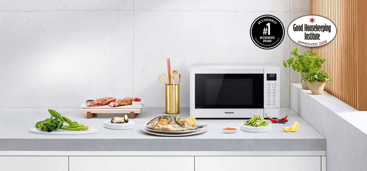 1000W Compact Microwave NNCT55JWBPQ Panasonic UK & Ireland