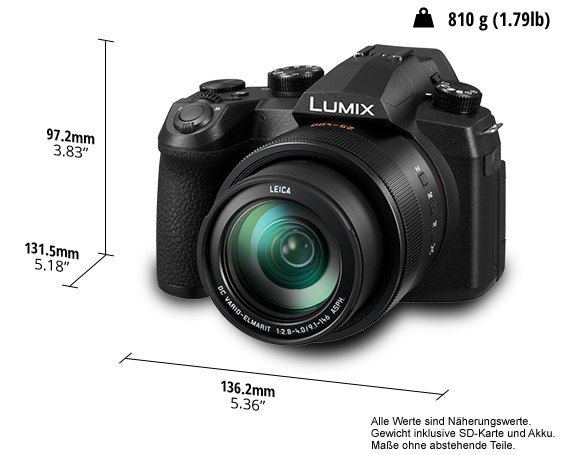 LUMIX Kompaktkamera DC-FZ1000 II