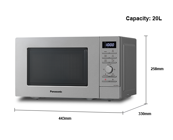 Stainless Steel Small Microwave Oven NN-S29KSMBPQ