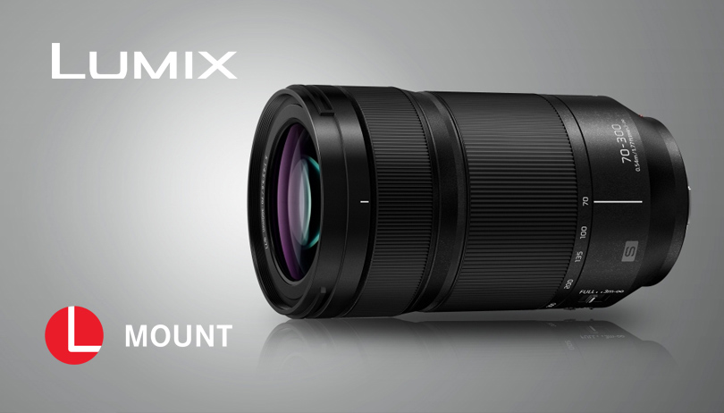 Panasonic predstavuje nový Full-Frame zoom objektív s makro parametrami pre rad fotoaparátov LUMIX S: LUMIX S 70-300mm F4,5-5,6 MACRO O.I.S. (S-R70300)