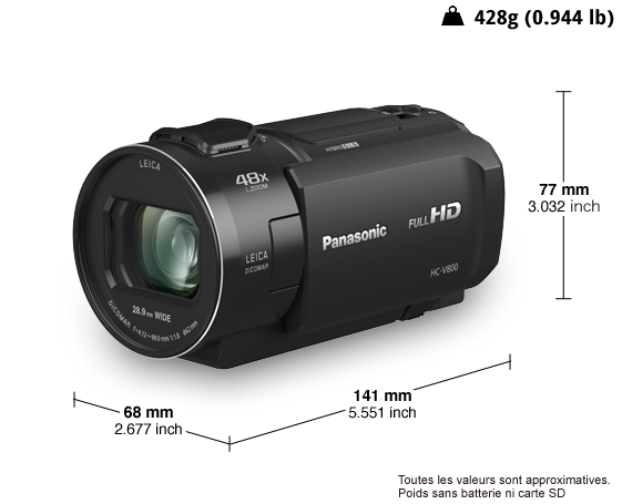 Caméscope HD HC-V800 