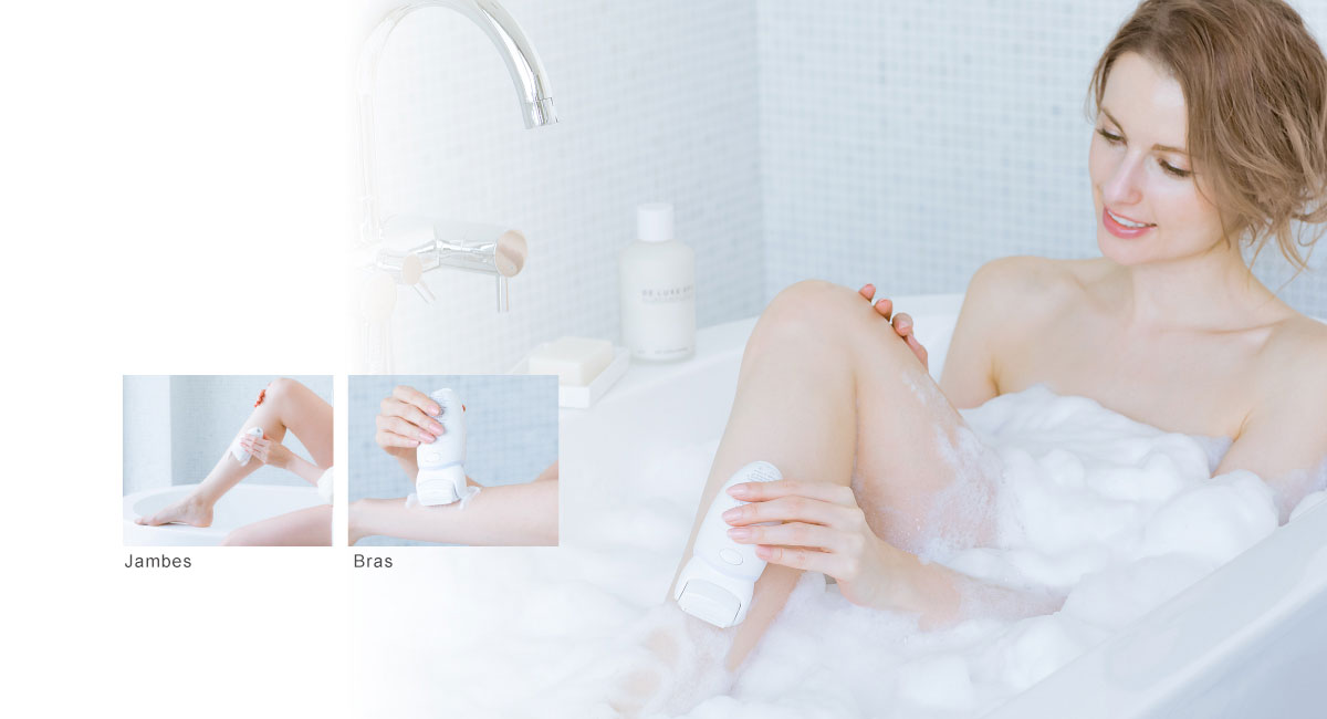 Les accessoires offrent toute une gamme de soins pour votre corps.