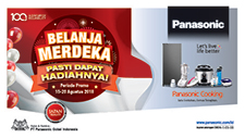 BELANJA MERDEKA dari Panasonic Cooking Indonesia