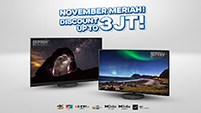 Promo November Meriah Panasonic Big Inch TV