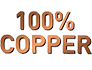 100% Copper